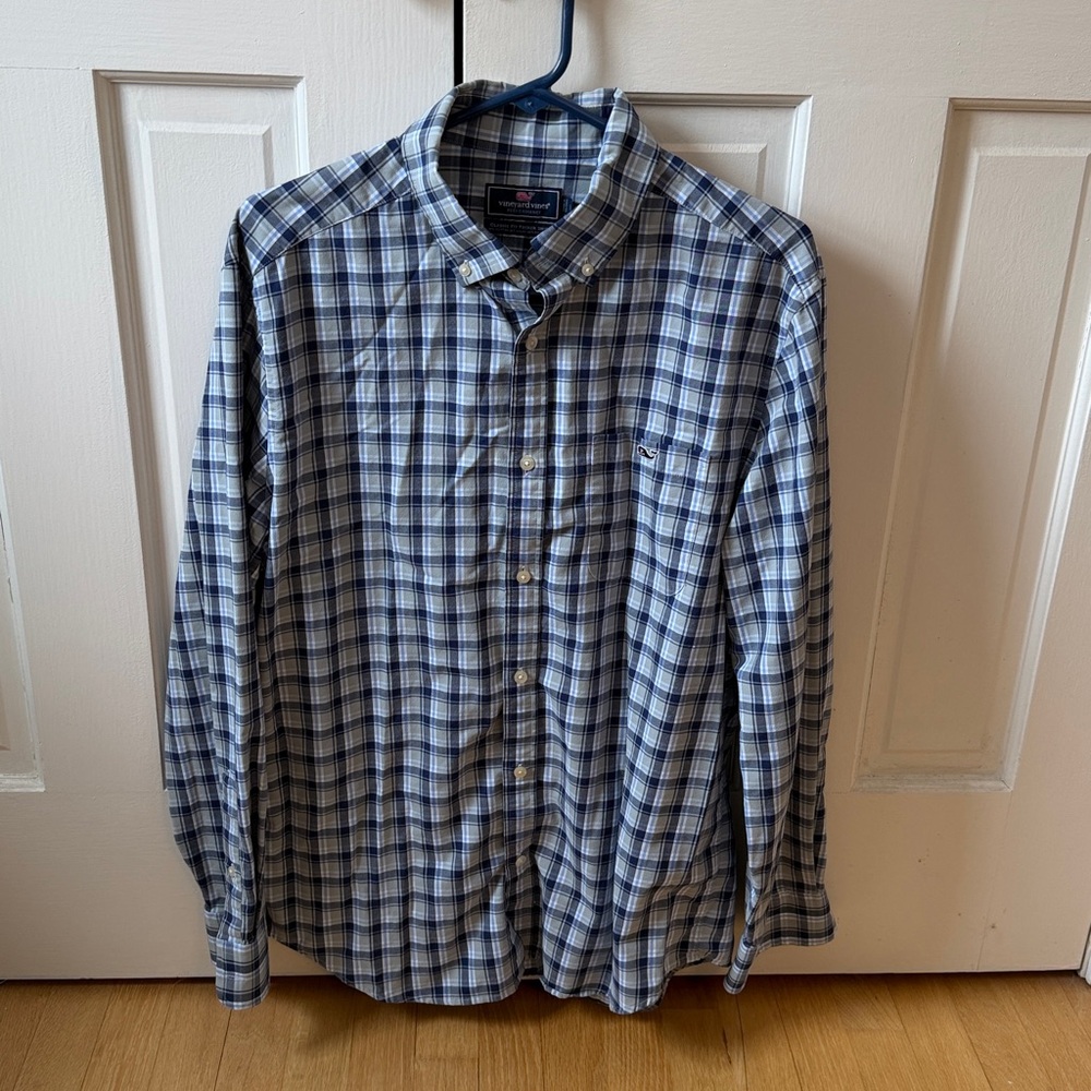 Vineyard Vines Oxford Shirt size L